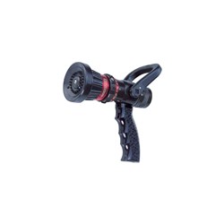 Protek 1-1/2" Selectable Gallonage Fire Nozzle with Pistol Grip for using with fire fighting hoses and hose reels.