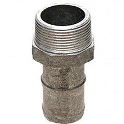 AL NOZZLE HOSETAIL x 25 mm