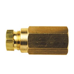 BRASS INTERNAL COMPRESSION FITTING x Connector - Imperial tube x BSPP female thread