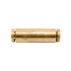 BRASS PUSH-IN TUBE UNION CONNECTOR x DOT - Imperial to SAE J844