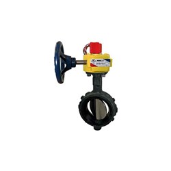 CAST IRON BUTTERFLY VALVE - WAFER x Gear Operated, UL/FM & Monitor