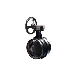 CAST IRON BUTTERFLY VALVE - WAFER x Gear Operated, Shouldered, EPDM seals