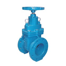 CAST IRON GATE VALVE - Non Rising Stem, Flanged Table E, Resilient Seat