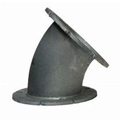 GAL FLANGED 45 ELBOW Fixed Flanges