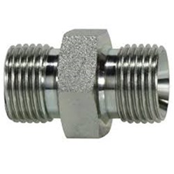 316 STAINLESS STEEL HYDRAULIC NIPPLE - BSPP Male x BSPP Male