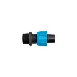 PP MULTI-FIT MALE STUD  20mm