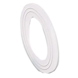NYGLASS HOSETAIL TANK OUTLET GASKET - White Thermoplastic rubber