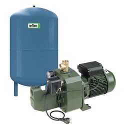 DAB-151MP-50V - PUMP SURFACE MOUNTED CAST IRON WITH PRESSURE SWITCH 75L/MIN 61M 1.1KW 240V + 50L TAN