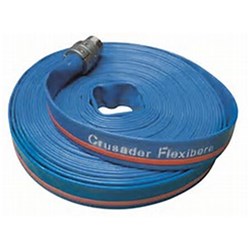 Woven Jacket Layflat Bore and Well Pumping Hose - Polyurethane