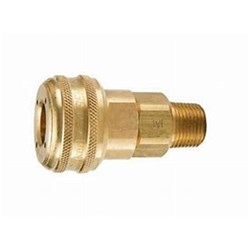 STEEL PLATED AIRBRAKE COUPLER BODY - Non-sealing x NPT male