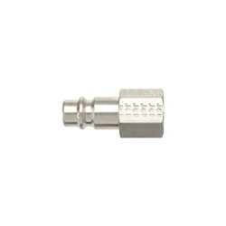 STEEL PLATED QUICK COUPLER PLUG - RYCO Series 500 to BSPP female
