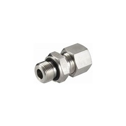 SS MALE CONNECTOR - BSPP