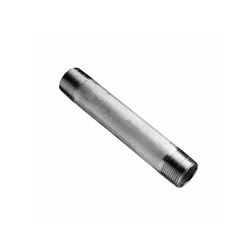 316 STAINLESS STEEL PIPE PIECE - Threaded 2" BSPT both ends, Sch 40 pipe