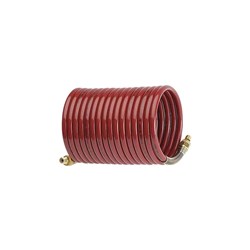 PNEUMATIC SELF STORE HOSE - NYLON 11 Assembly, 125 psi, BSPT male