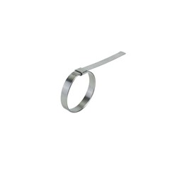 304 STAINLESS STEEL PRE-FORM CLAMP x  6.4 mm band width