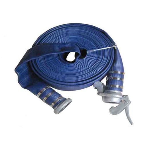 BLUE LAYFLAT ASSY 152mm x 25m C/W BAUER MALE & FEMALE PRE-FORMS