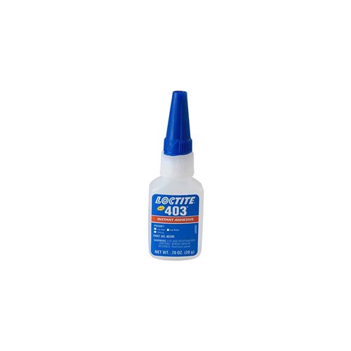 LOCTITE 403 ADHESIVE is used in applications where vapor control is vital, and is well suited to porous substrates. 
