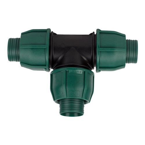 PP UNION BR TEE 1.1/4 x 1