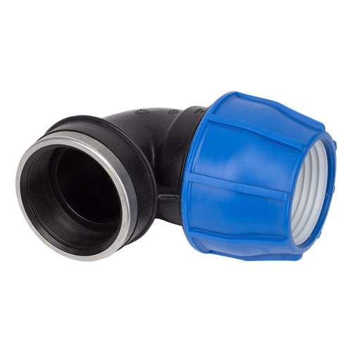 PP FEMALE 90 ELBOW - 16 x  1/2