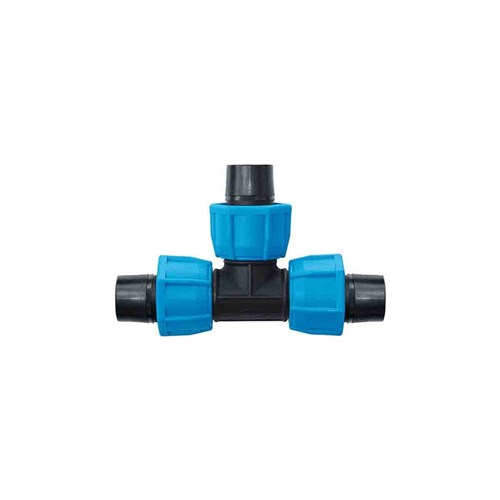 PP MULTI-FIT UNION TEE 25mm