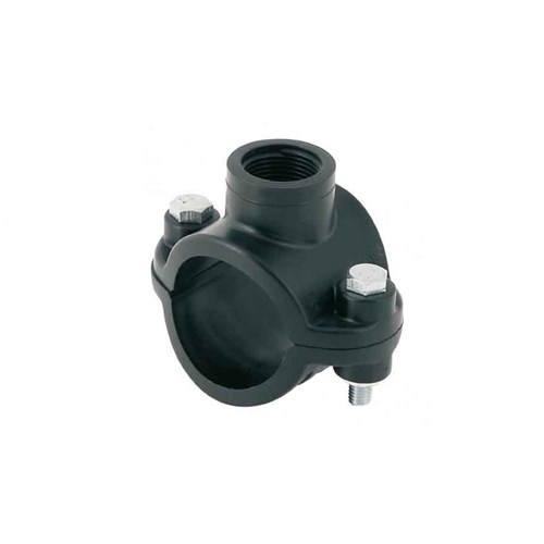 PP TAPPING SADDLE 1.1/4 x  3/4