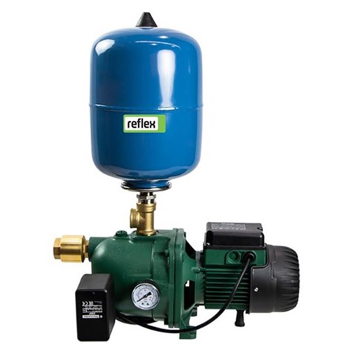 DAB-132MP - PUMP SURFACE MOUNTED JET WITH PRESSURE SWITCH 80L/MIN 48M 1.0KW 240V +18L TANK
